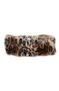 Leopard Muff Faux Fur